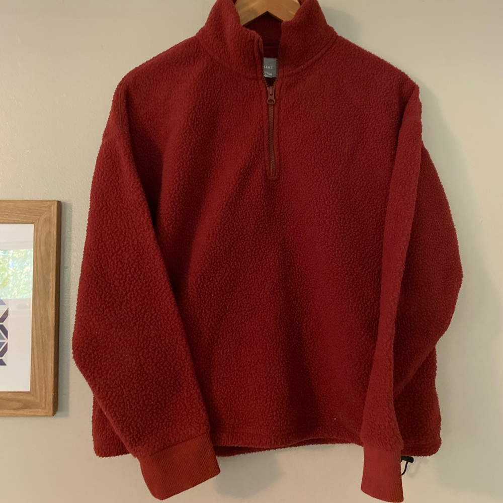 Everlane ReNew fleece half-zip